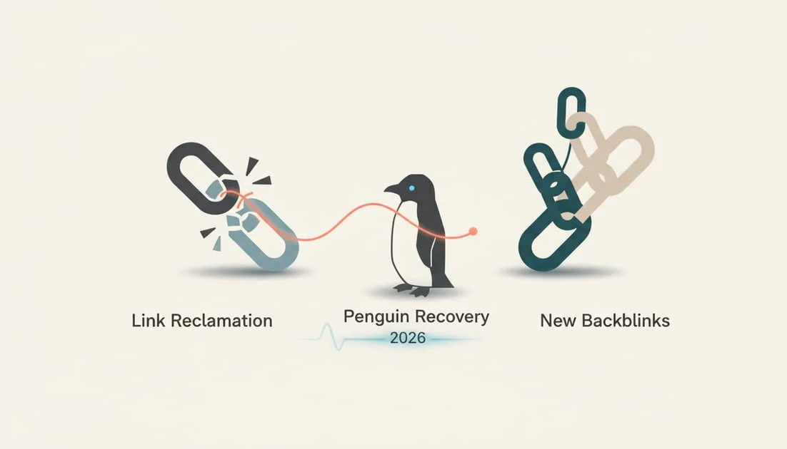 Link reclamation vs new backlinks: Penguin recovery in 2026